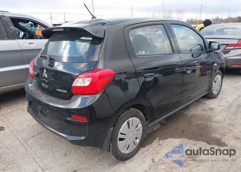 2019 Mitsubishi Mirage Es from USA, damaged, VIN ML32A3HJ3KH005334